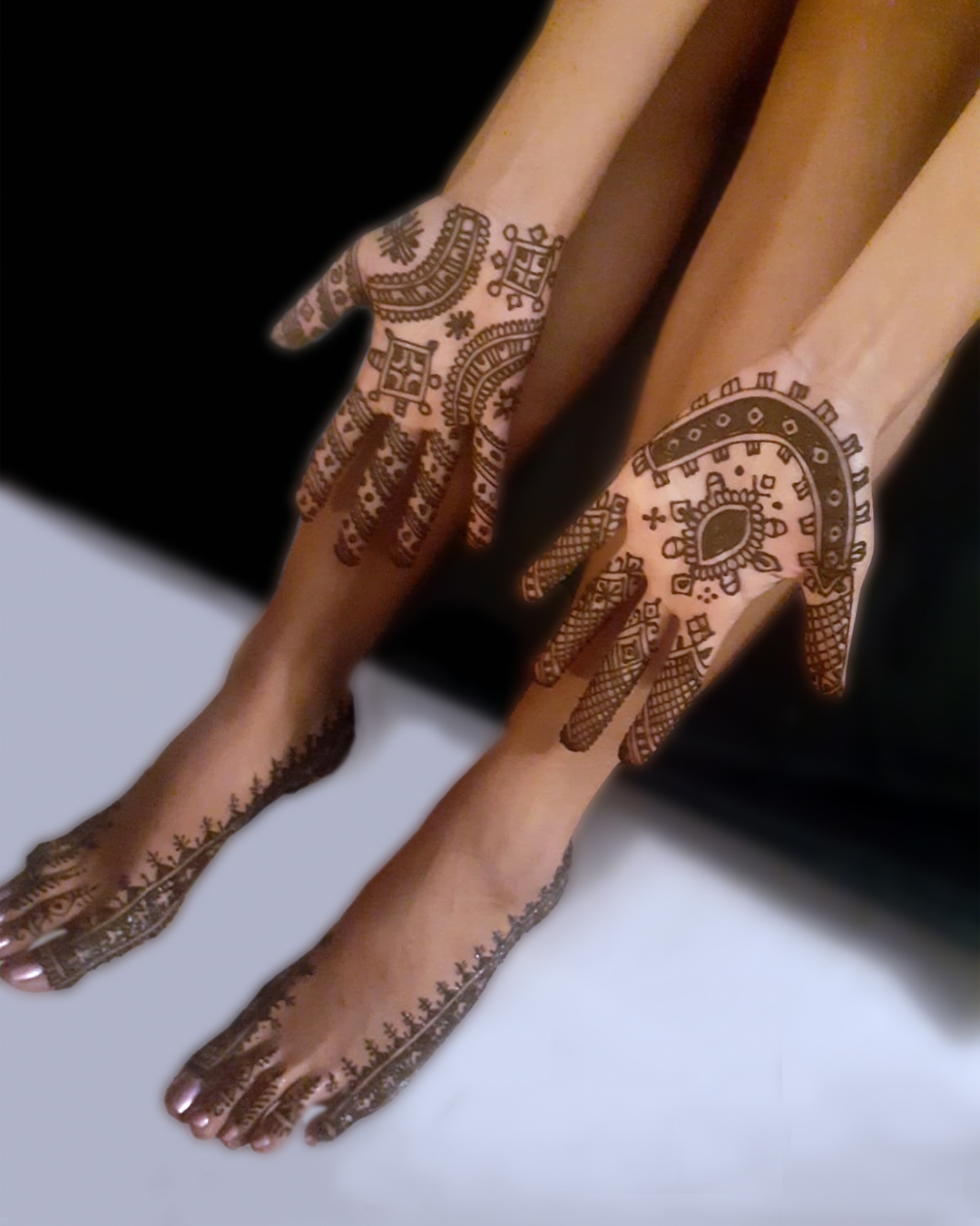 Brides henna saharwi